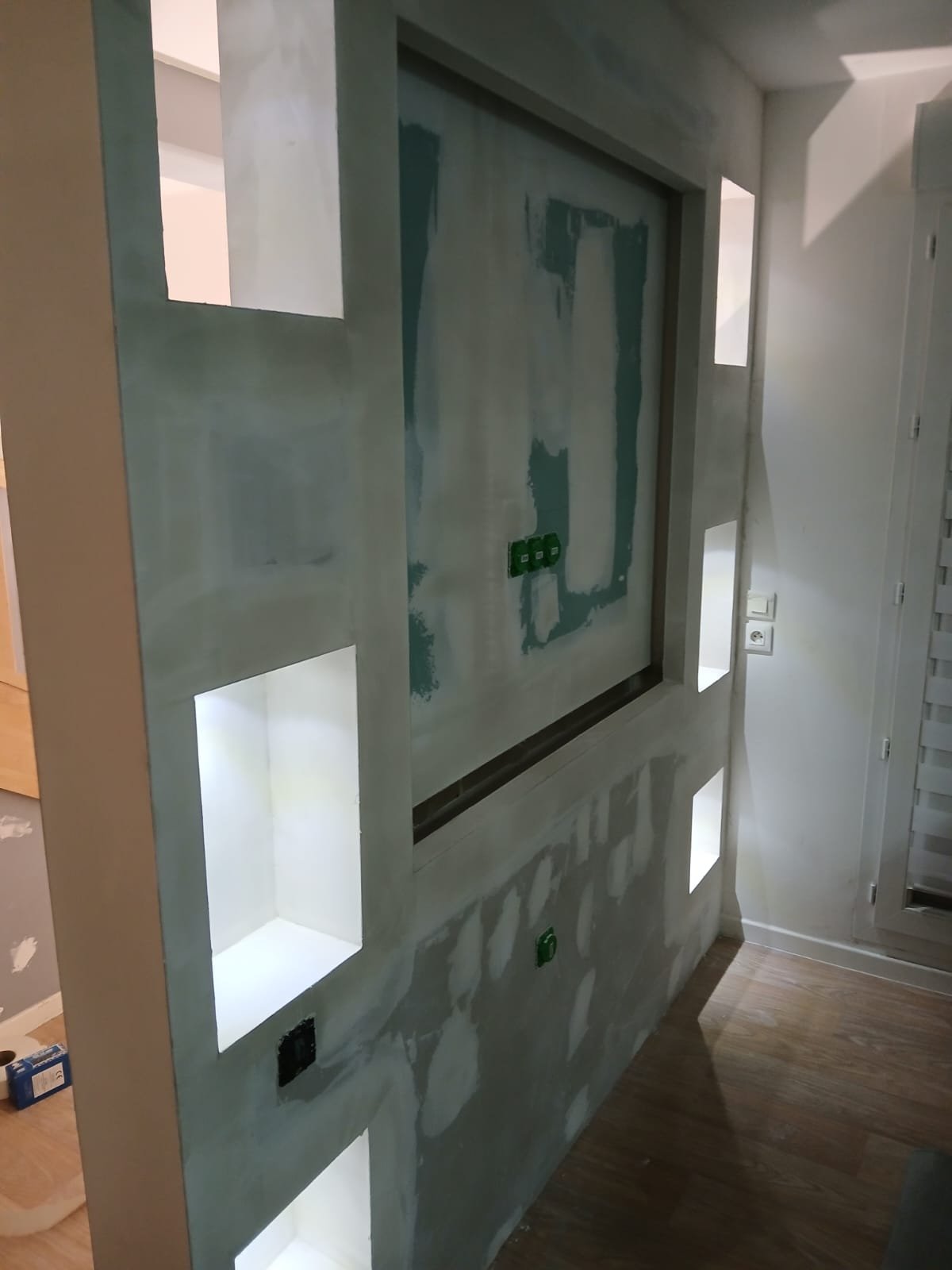 Décoration effet béton ciré